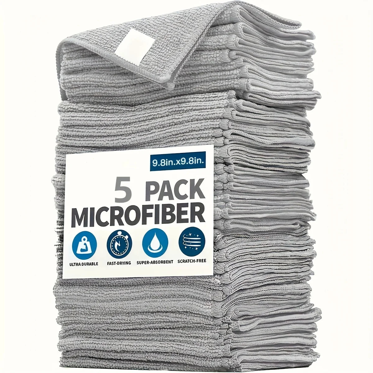 Microfiber Cleaning Cloths – 10 Pack