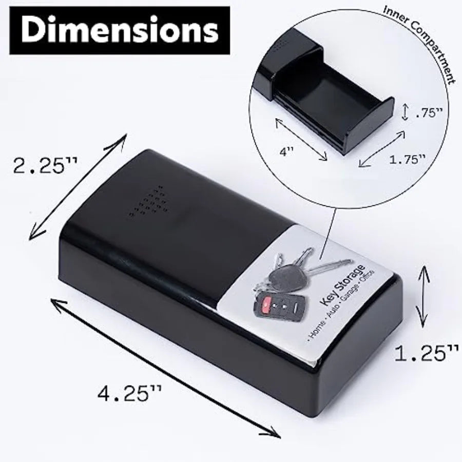 Magnetic Car Key Hider