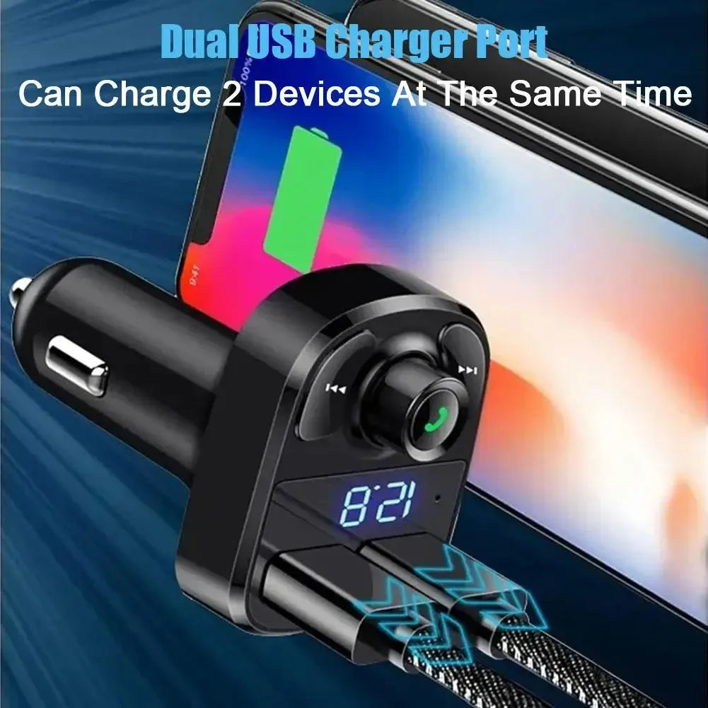 Bluetooth FM Transmitter & Car Charger