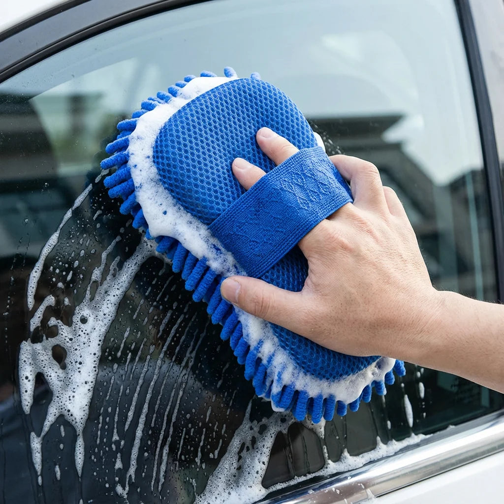 Dual-Sided Car Wash Sponge