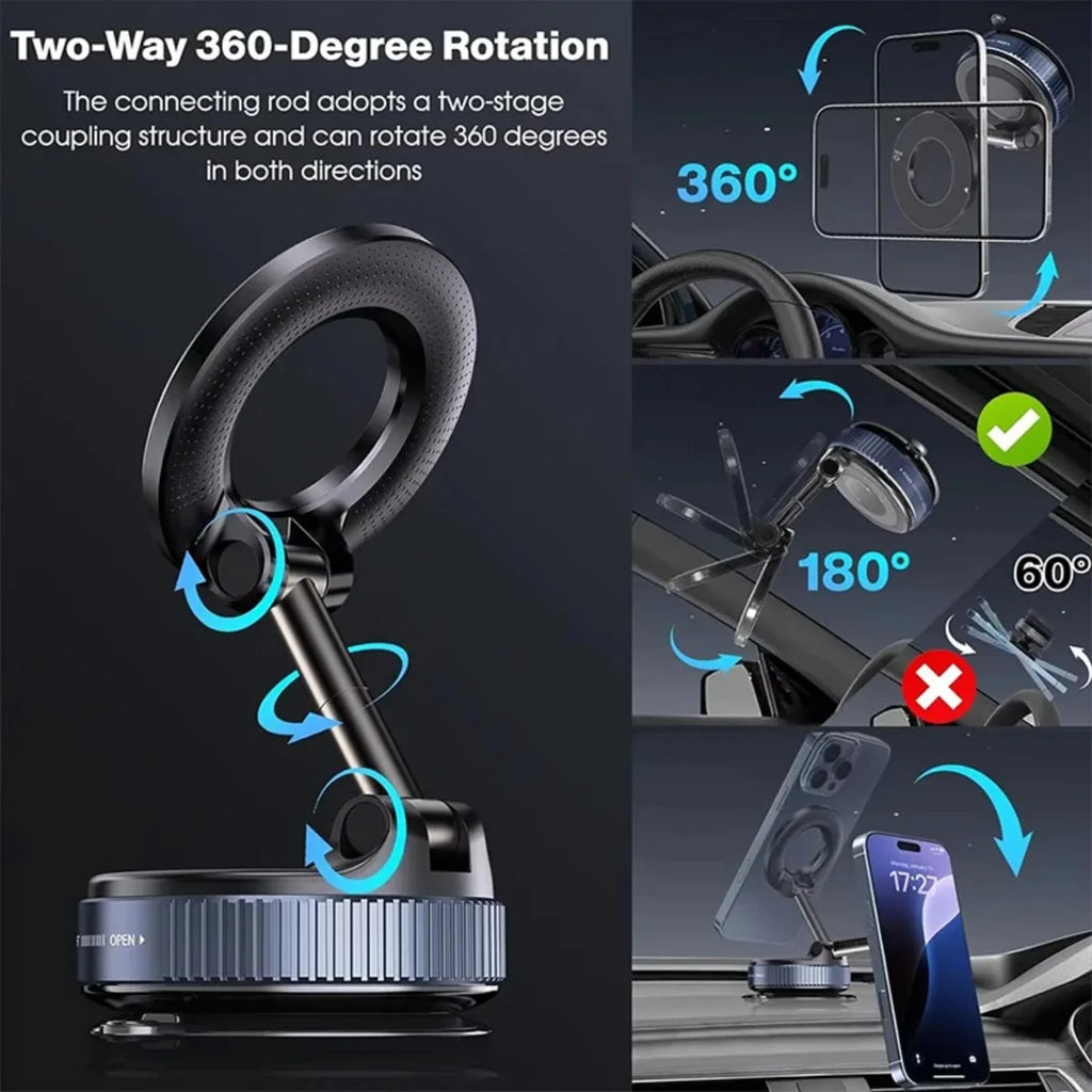 360° Magnetic Car Phone Mount