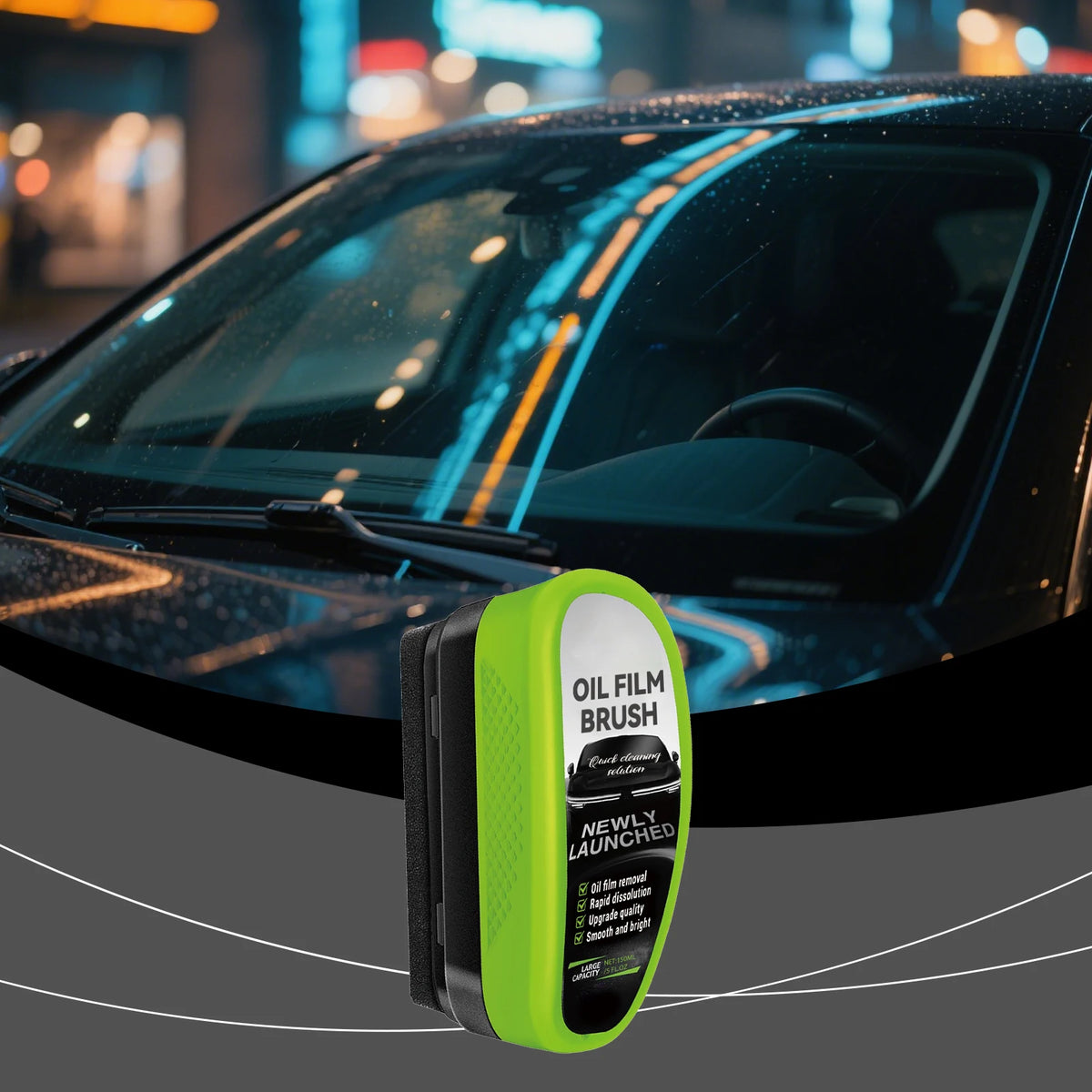Car Oil Film Cleaning Brush