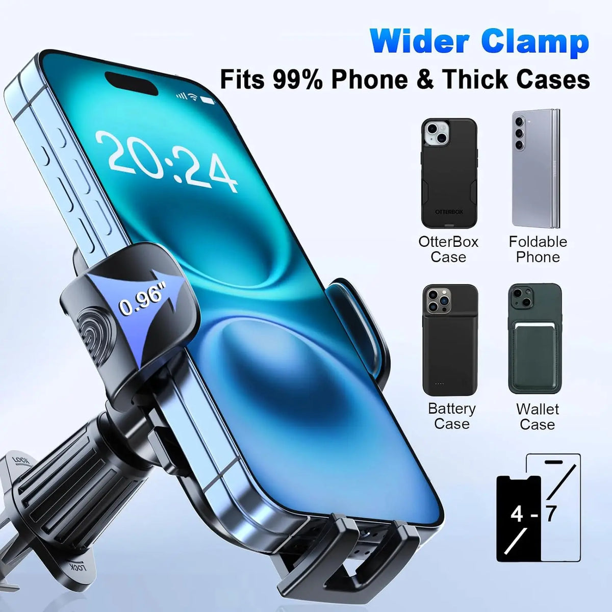 Metal Hook Vent Phone Mount
