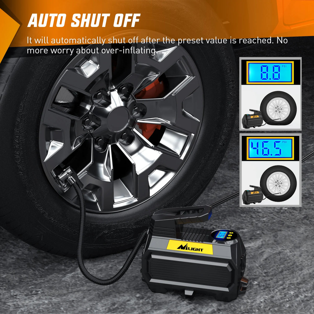 Digital Tire Inflator