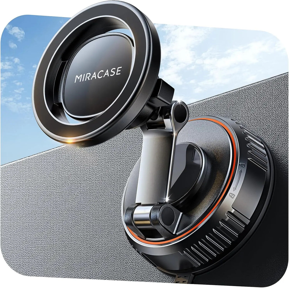Vacuum Magnetic Car Mount