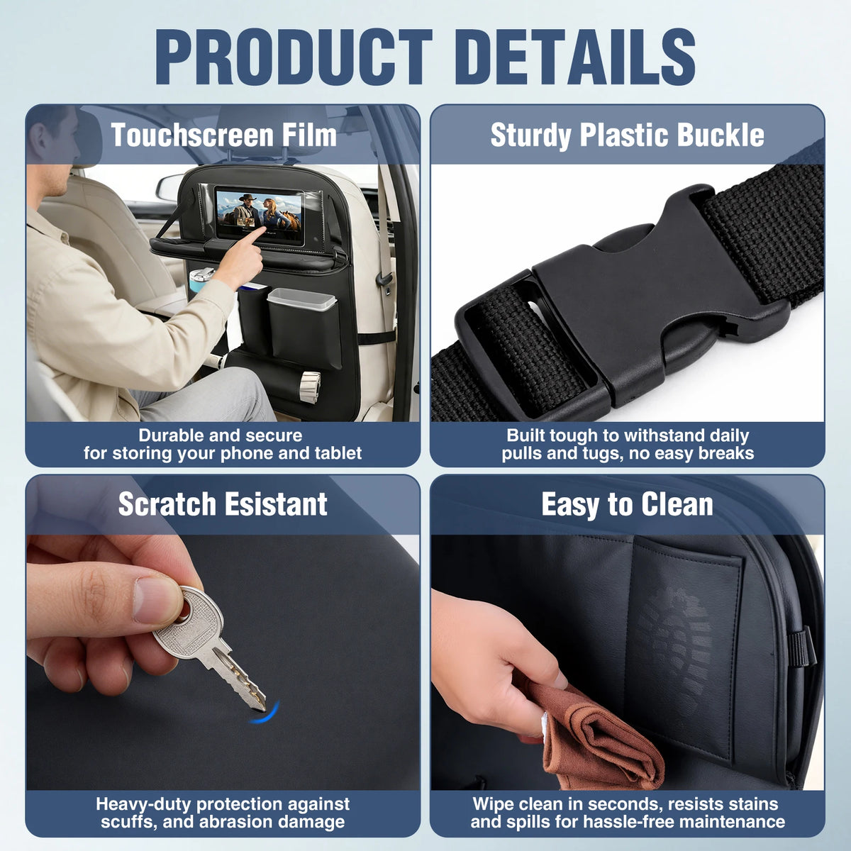 Foldable Tray Backseat Organizer