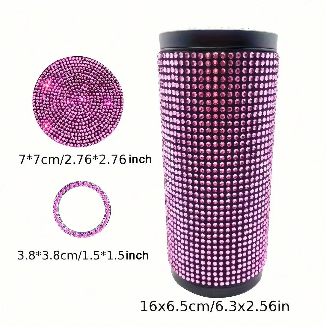 Bling Car Tissue Holder Set