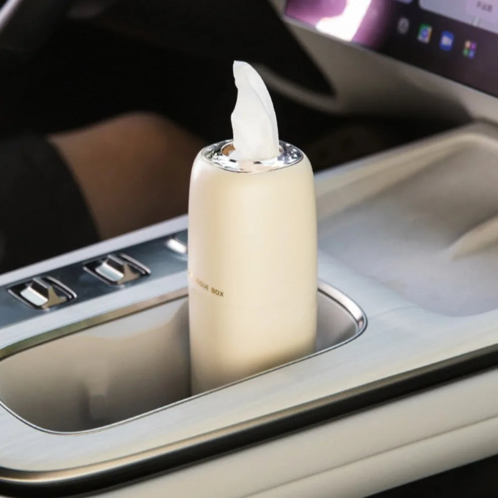 Car Cup Holder Tissue Box